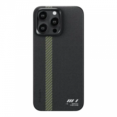 Чохол Pitaka MagEZ Case 5 for iPhone 15 Pro Max Break the Line