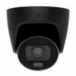 IP-камера дротова Ajax TurretCam HLVF 5 MP Black, 2.8–12 мм, PoE, True WDR, IP67, ІЧ 60 м, LED 40 м, аудіо, кут огляду 31° до 111°, вулична, чорна, 126280.197.BL1
