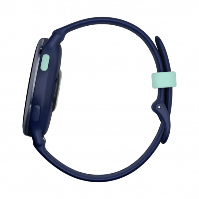 Смарт-годинник Garmin Vivoactive 5 Metallic Navy Aluminium Вezel з темно-синім корпусом Navy та силіконовим ремінцем