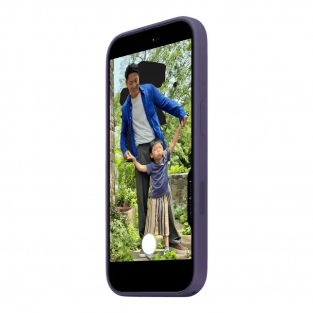 Чохол Apple Silicone Case with Magsafe для iPhone 17 (Purple Fog)