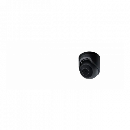 IP-Камера дротова Ajax TurretCam, 5мп, 4мм, Poe, True WDR, IP 65, ІЧ 35м, аудіо, кут огляду 75°до 85°, купольна, чорна