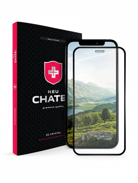 Захисне скло NEU Chatel Corning Gorilla Glass with Mesh для iPhone 12 Pro Max