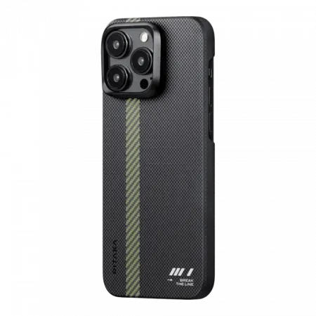 Чохол Pitaka MagEZ Case 5 for iPhone 15 Pro Break the Line