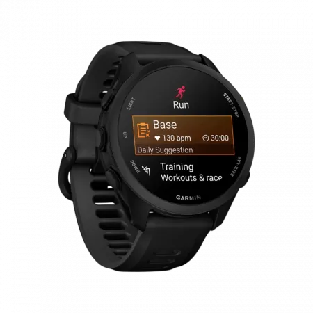 Смарт-годинник Garmin Forerunner 70 Black з чорним ремінцем