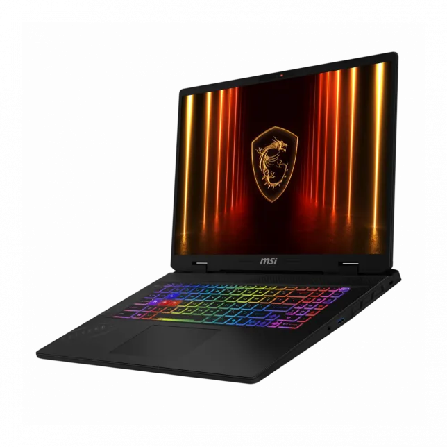 Ноутбук MSI Crosshair A17 HX D8WGKG-021XUA 17" QHD+, AMD R9-8940HX, 32GB, F1TB, NVD5070-8, DOS, чорний