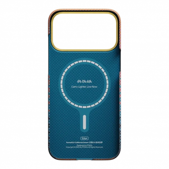 Чохол Pitaka Edge Ultra-Slim для iPhone 17 Pro California Dream-05