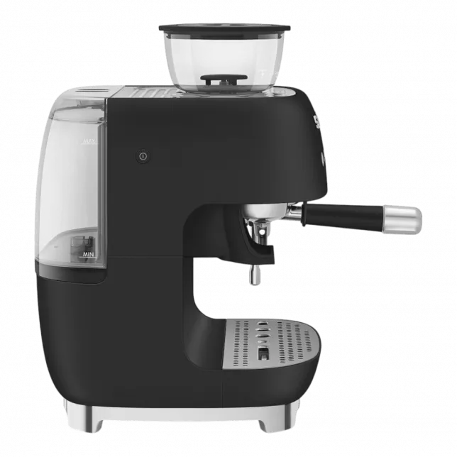 Кавомашина еспресо з кавомолкою Smeg (Matt Black)