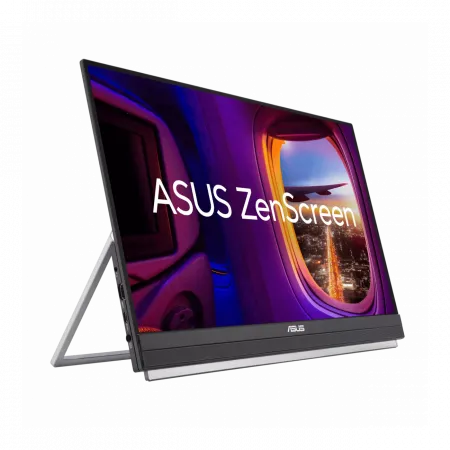 Монітор портативний Asus 21.5" ZenScreen MB229CF HDMI, USB-C, MM, IPS, 100Hz, AdaptiveSync, Pivot, C-Clamp Arm