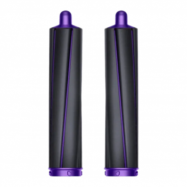 Довгі циліндричні насадки до стайлера Dyson Airwrap 20mm (2шт) (Black/Purple)