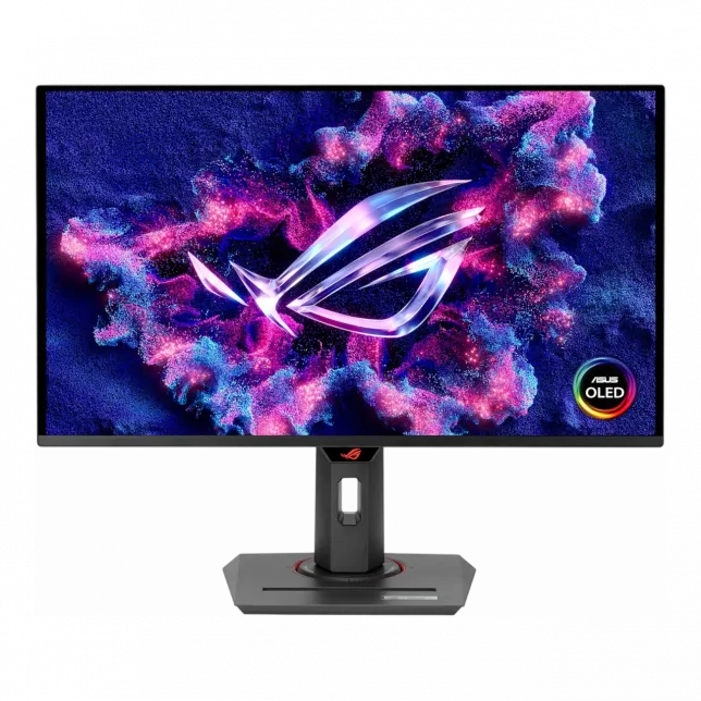 Монітор Asus 26.5" ROG Strix XG27ACDNG 2xHDMI, DP, USB-C, 3xUSB, OLED, 2560x1440, 360Hz, 0.03ms, DCI-P3 99%, G-SYNC, FreeSync, Pivot, HDR400