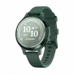 Смарт-годинник Garmin Lily 2 Active Jasper Green з Jasper Green зеленим силіконовим ремінцем