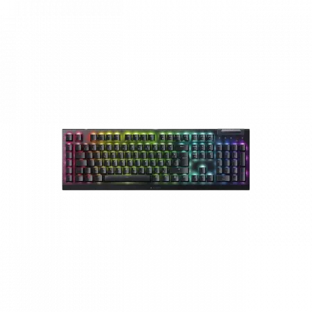 Клавіатура механічна Razer BlackWidow V4 X 110key, Green Switch, USB-A, EN/RU, RGB, чорний