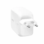 Зарядний пристрій Belkin 67W USB-C PD PPS + вбудований кабель USB-C White