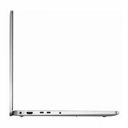 Ноутбук Dell Pro 16 16" FHD+ AG, Intel U7-255U, 32GB, F1TB, UMA, Win11P, сріблястий, US клавіатура