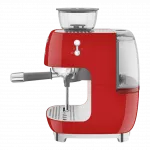 Кавомашина еспресо з кавомолкою Smeg (Red)