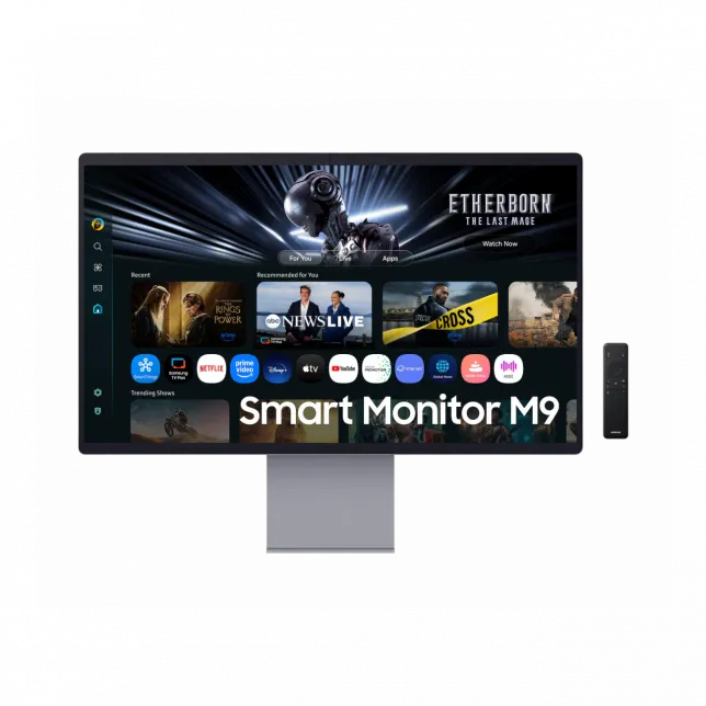 Монітор Samsung 32"S32FM902 HDMI, USB, Bluetooth, MM, OLED, 3840x2160, 165Hz, 0.03ms, HDR10+