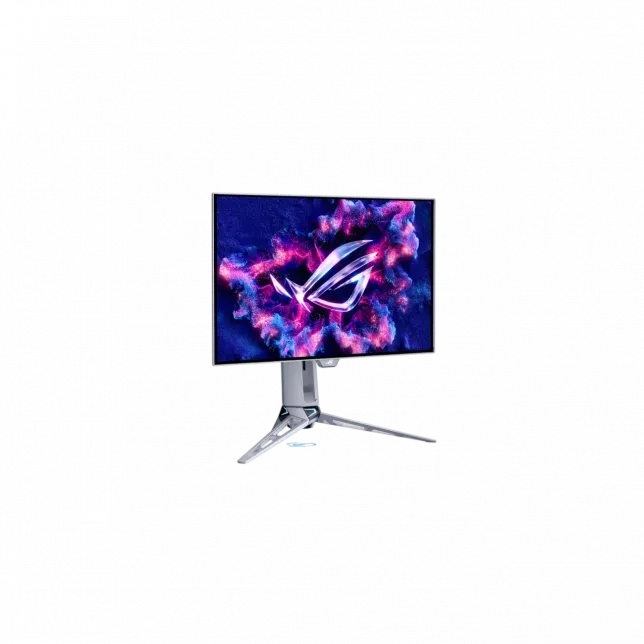 Монітор Asus 26.5" ROG Swift PG27AQWP-W 2xHDMI, DP, 3xUSB, OLED, 2560x1440, 540Hz, 0.02ms, DCI-P3 99.5%, G-SYNC, FreeSync, Pivot, HDR500