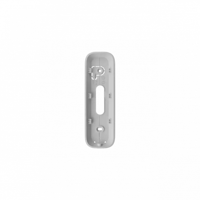 Відеодзвінок Ajax Doorbell, універсальне встановлення, 4 мп, 155° вертикальний 90° горизонтальний, іч 6м, дальнісь виявлення руху 4м, штучний інтелект, wi-fi, білий