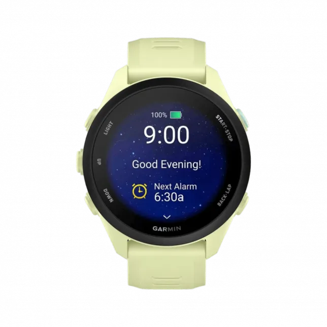 Смарт-годинник Garmin Forerunner 70 Citron з жовтим силіконовим ремінцем