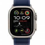 б/у Apple Watch Ultra 2 GPS + LTE 49mm Natural Titanium Case with Blue Trail Loop - M/L
