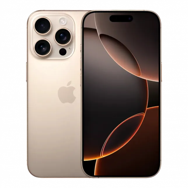 б/у Apple iPhone 16 Pro 1TB (Desert Titanium) (e-Sim) (Ідеальний стан)