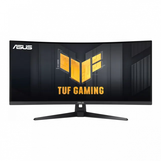 Монітор Asus 34" TUF Gaming VG34VQ3B 2xHDMI, 2xDP, 4xUSB, MM, VA, 3440x1440, 21:9, 180Hz, 1ms, DCI-P3 90%, CURVED, FreeSync, HDR400