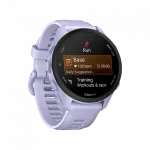 Смарт-годинник Garmin Forerunner 70 Cool Lavender з бузковим силіконовим ремінцем