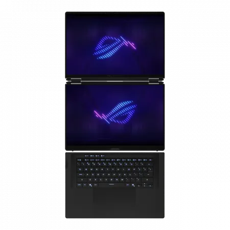 Ноутбук ASUS ROG Zephyrus Duo 16 GX651AX-SR100X 16" 3K Touch OLED, Intel Ultra 9 386H, 64GB, F2TB, NVD5090-24, noOS, Сірий