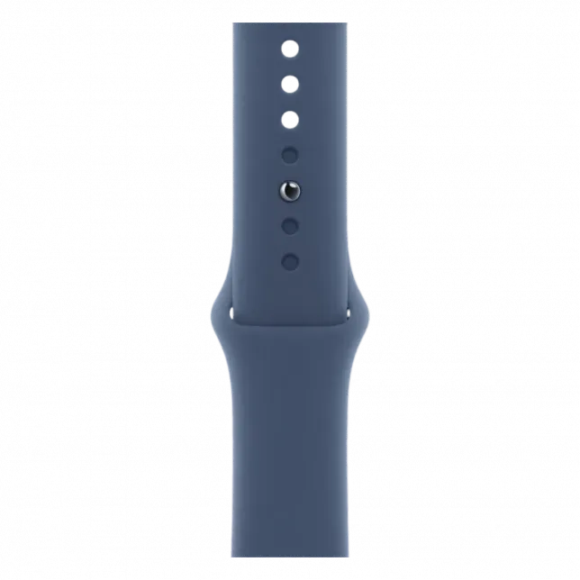 б/у Apple Watch SE 2 GPS 40mm Silver Aluminum Case with Storm Blue Sport Band - S/M 2023