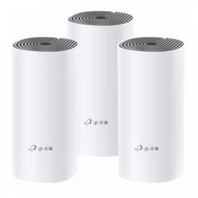 Система WiFi-Mesh TP-LINK Deco E4 AC1200, 2xFE LAN/WAN, 3мод