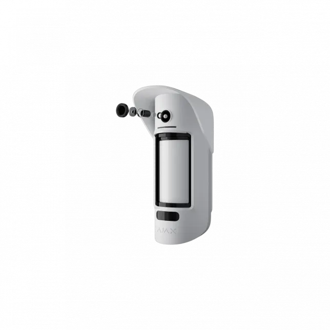 Датчик руху вуличний з фотофіксацією Ajax MotionCam Outdoor, Jeweler, бездротовий, білий (26074.84.WH1)