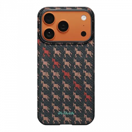 Чохол Pitaka Edge Ultra-Slim Happiness Rides для iPhone 17 Pro Max Ebony