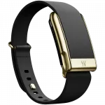 Ремінець Whoop LeatherLuxe Tapered Band для Whoop MG Band Black with Gold (L/XL)