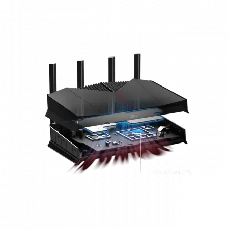Маршрутизатор TP-LINK Archer GE230 BE3600, 3xGE LAN, 2.5xGE LAN, 2.5xGE WAN, 1xUSB3.0 MESH