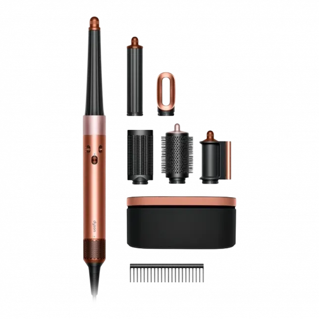 Стайлер для прямого та хвилястого волосся Dyson Airwrap i.d. (Amber Silk)