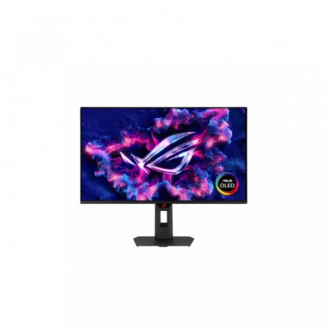 Монітор Asus 26.5" ROG Strix XG27UQDMS 2xHDMI, DP, 2xUSB, QD-OLED, 3840x2160, 240Hz, 0.03ms, DCI-P3 99%, G-SYNC, FreeSync, Pivot, HDR400