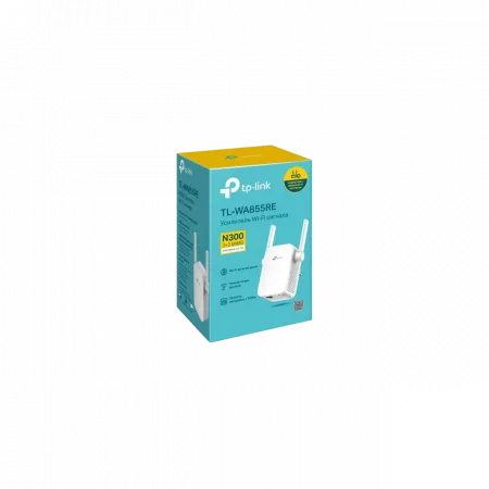Розширювач покриття WiFi TP-LINK TL-WA855RE N300, 1хFE LAN