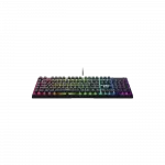 Клавіатура механічна Razer BlackWidow V4 X 110key, Green Switch, USB-A, EN/RU, RGB, чорний