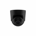 IP-Камера дротова Ajax TurretCam, 8мп, 2.8мм, Poe, True WDR, IP 65, ІЧ 35м, аудіо, кут огляду 100° до 110°, купольна, чорна
