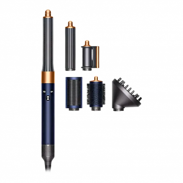 Стайлер для прямого та хвилястого волосся Dyson Airwrap i.d. (Prussian Blue/Rich Copper)