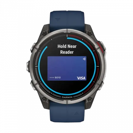 Смарт-годинник Garmin Quatix 8 47мм AMOLED Морський GPS смартгодинник з AMOLED екраном