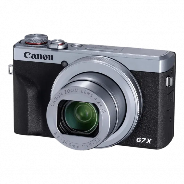 Компактний цифровий фотоапарат Canon PowerShot G7 X Mark III (Silver)