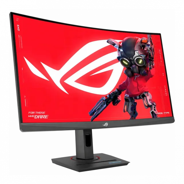 Монітор Asus 27" ROG Strix XG27WCMS HDMI, DP, USB-C, Audio, VA, 2560x1440, 280Hz, 1ms, sRGB 125%, CURVED, FreeSync, HAS, HDR400
