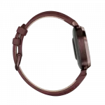 Смарт-годинник Garmin Lily 2 Classic Dark Bronze з Mulberry бордовим шкіряним ремінцем