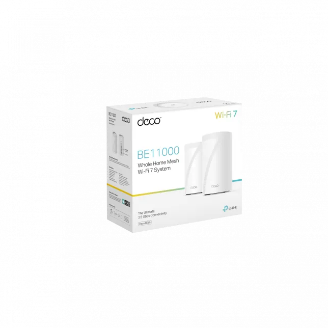 Система WiFi-Mesh TP-LINK Deco BE65 BE11000, 4x2.5GE LAN/WAN, 1xUSB 3.0,  2мод