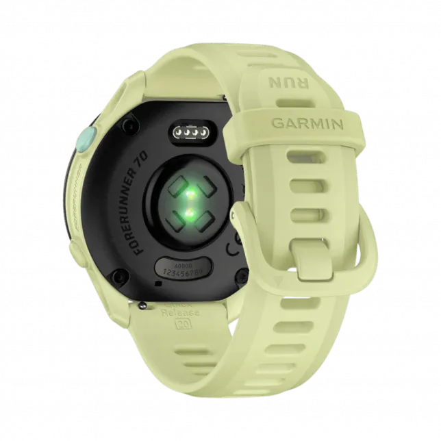 Смарт-годинник Garmin Forerunner 70 Citron з жовтим силіконовим ремінцем