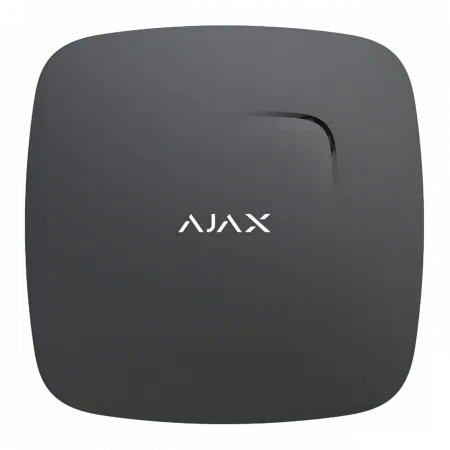 Датчик диму і чадного газу Ajax FireProtect Plus, Jeweler, бездротовий, чорний