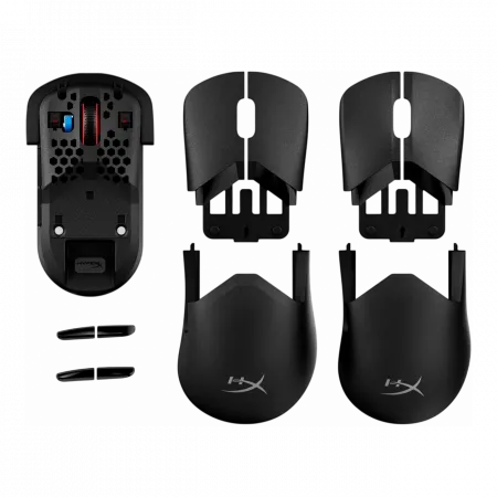 Миша HyperX Pulsefire SAGA PRO, RGB, USB-A/WL/BT, чорний