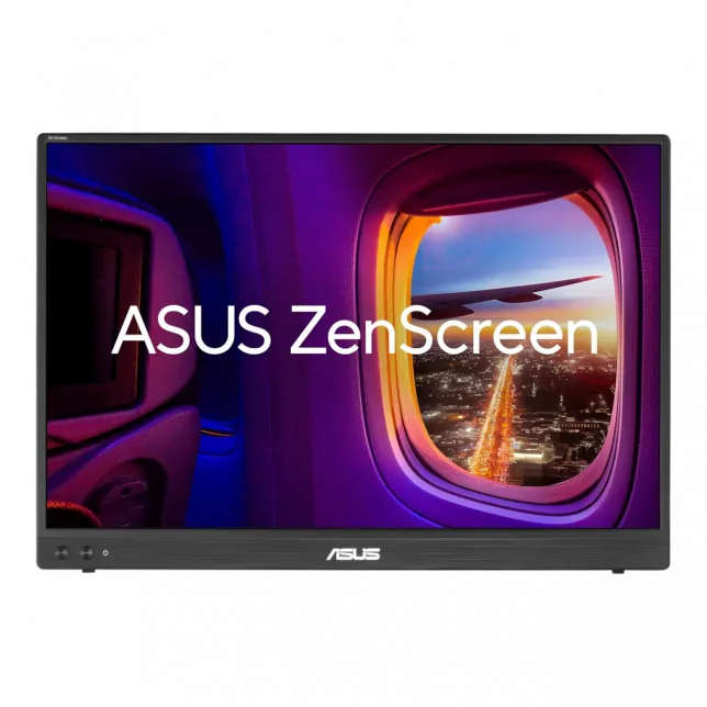 Монітор портативний Asus 16" ZenScreen MB16NCG mHDMI, 2xUSB-C, Audio, IPS, 2560x1600, 16:10, 155Hz, sRGB 100%, FreeSync, HDR10, Cover