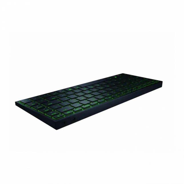 Клавіатура Razer Joro Ultra Low-Profile, 86key, BT, EN, RGB, чорний